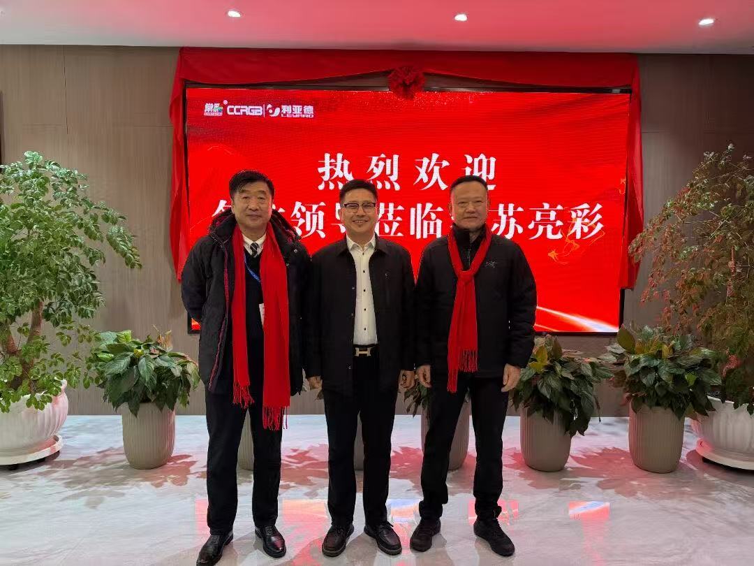 聚焦顯示新勢能｜行業專家蒞臨江蘇亮彩，共謀發展新引擎